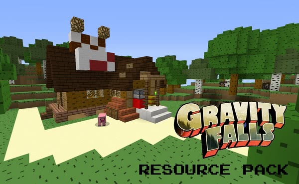 [1.9][16x16] Gravity Falls Resource Pack - текстуры по мультфильму Gravity Falls
