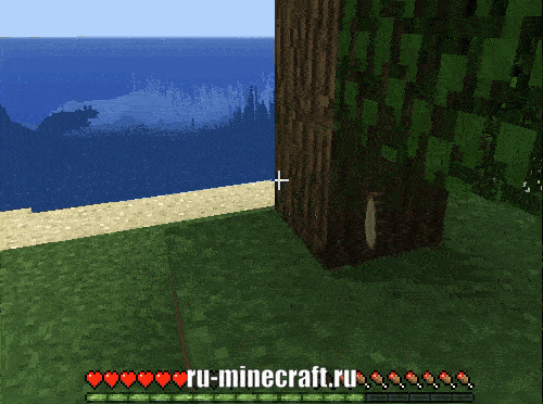 Датапак TreeCapitator - руби дерево ломая нижний блок [1.13.2] [1.13]